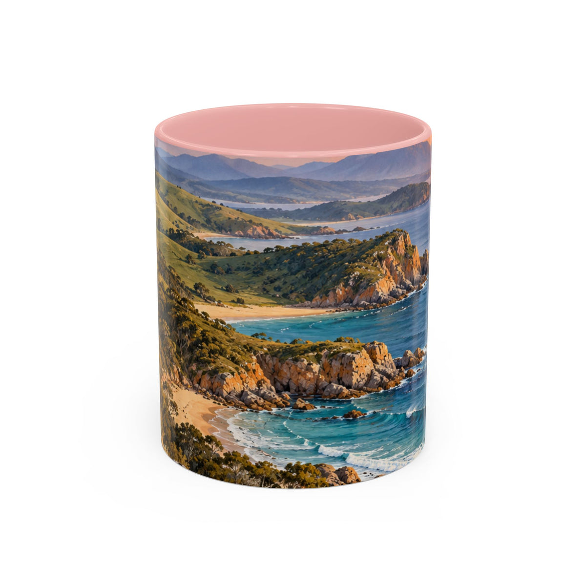 Coastal Sunrise | Accent Mug — 11oz | Magnetica