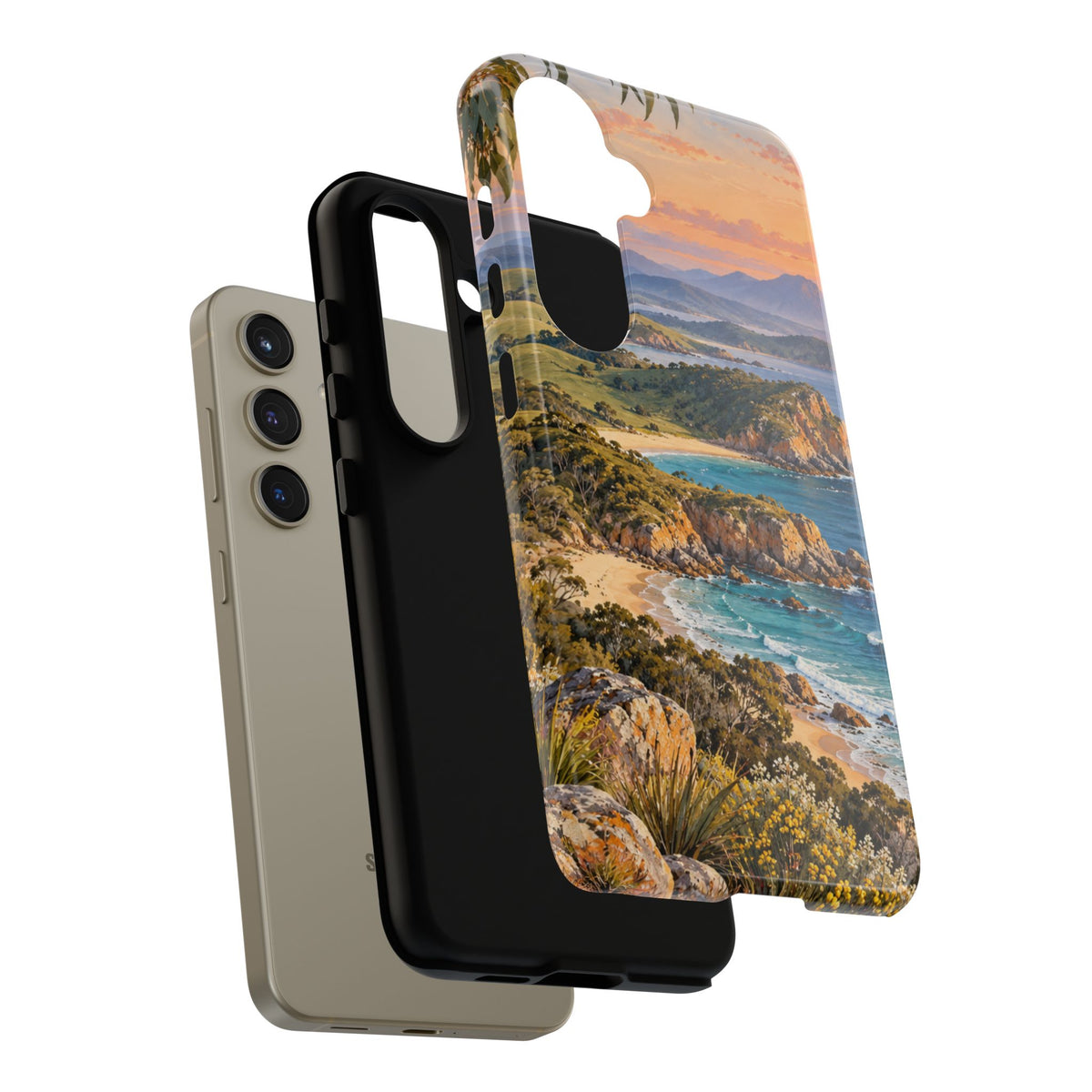 Coastal Sunrise | Tough Phone Case | iPhone, Samsung & Pixel | Magnetica