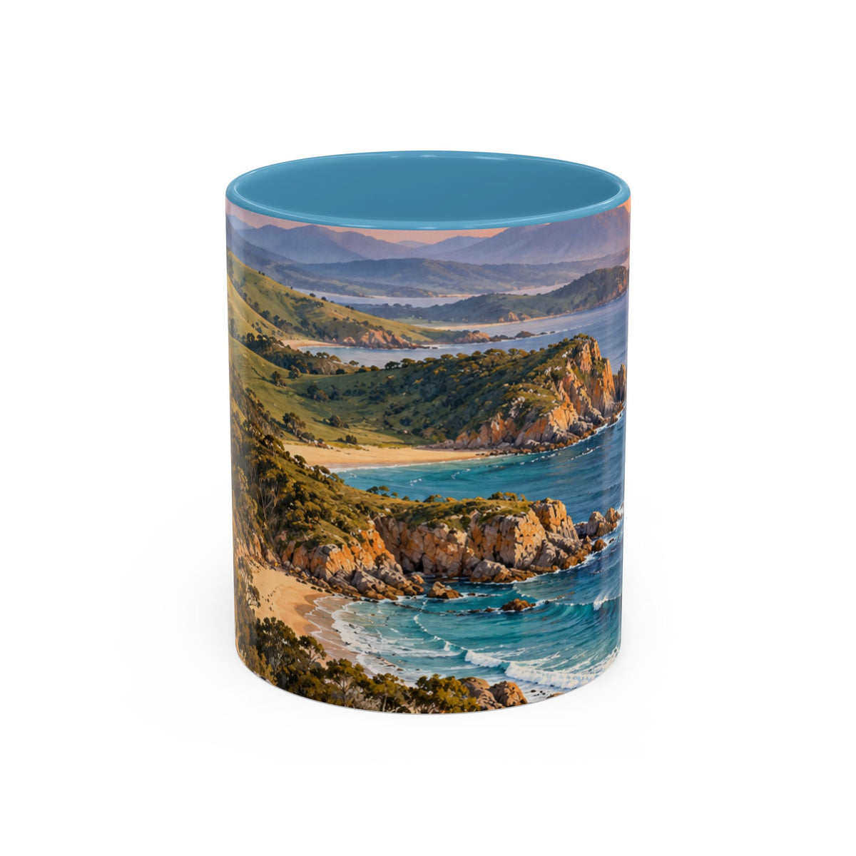 Coastal Sunrise | Accent Mug — 11oz | Magnetica