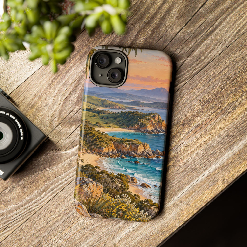 Coastal Sunrise | Tough Phone Case | iPhone, Samsung & Pixel | Magnetica