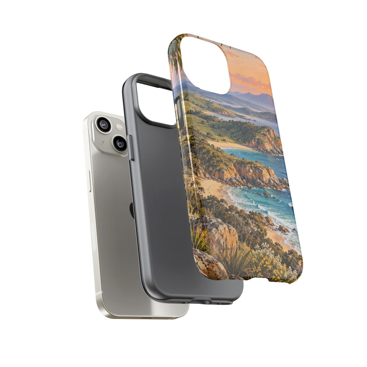 Coastal Sunrise | Tough Phone Case | iPhone, Samsung & Pixel | Magnetica