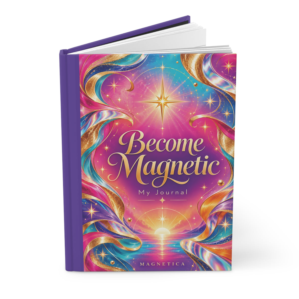 Magnetica Become Magnetic hardcover journal, view 3