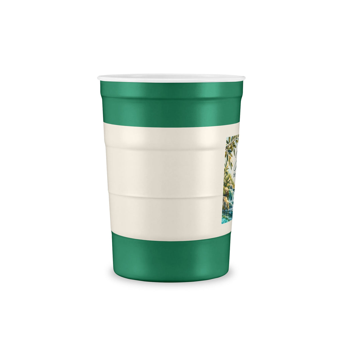 Jesus the Living Water | Recyclable Steel Cup | Magnetica