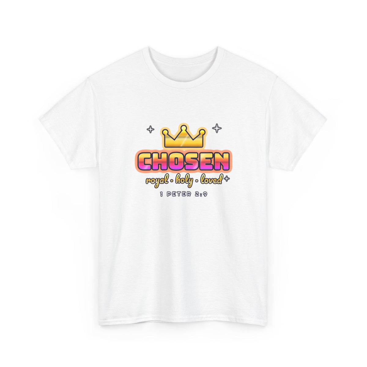 Chosen — Adult Christian T-Shirt | Black & White