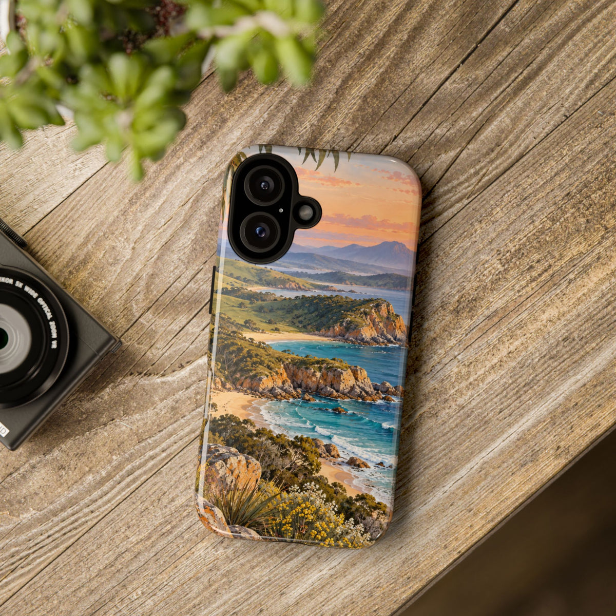 Coastal Sunrise | Tough Phone Case | iPhone, Samsung & Pixel | Magnetica