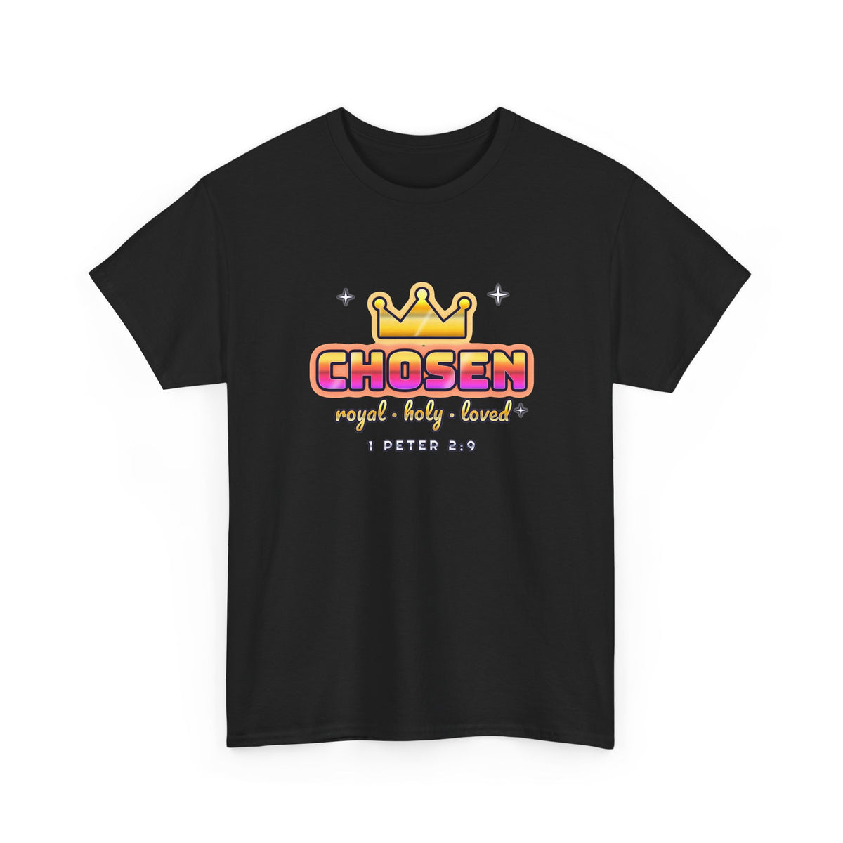 Chosen — Adult Christian T-Shirt | Black & White