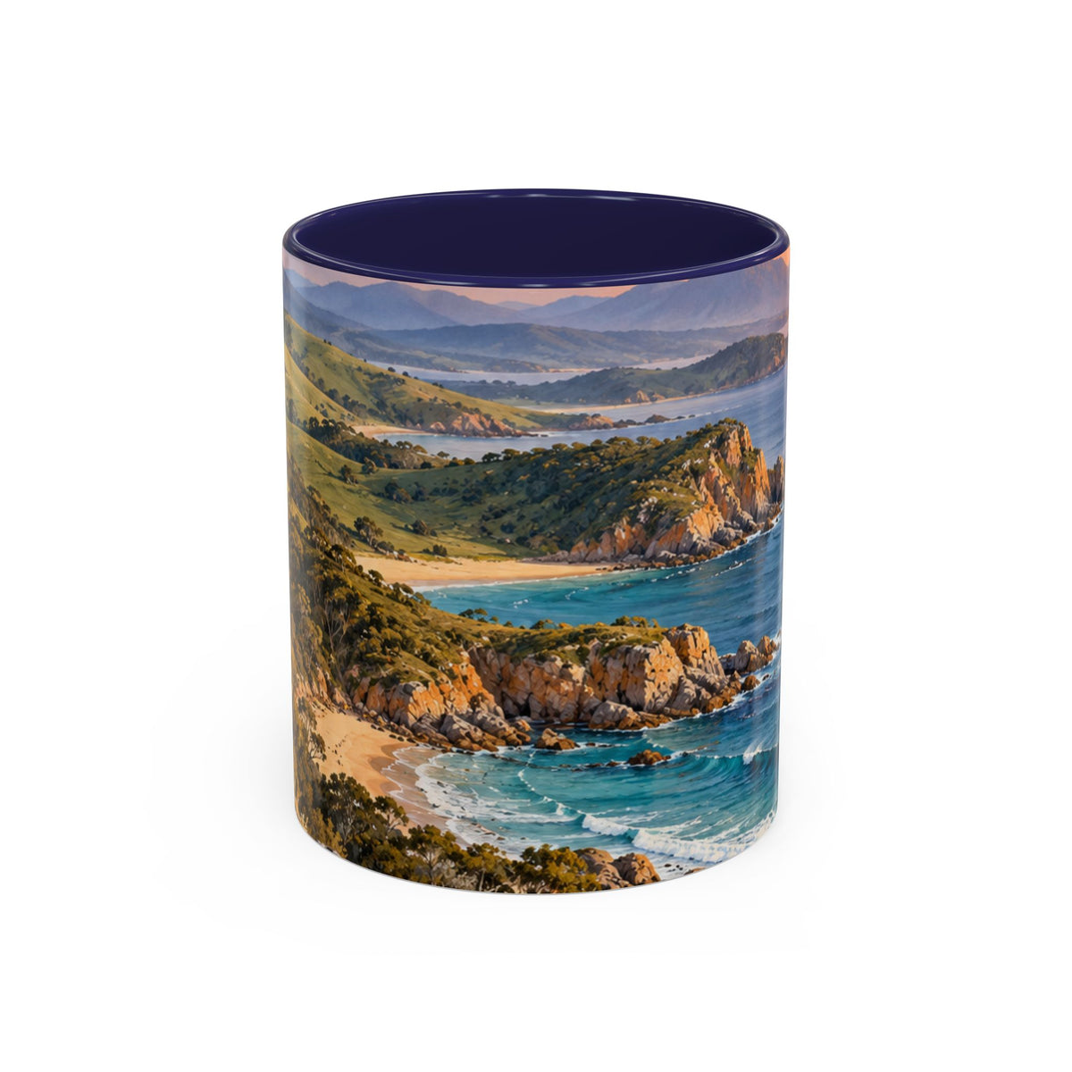 Coastal Sunrise | Accent Mug — 11oz | Magnetica