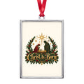 Christ Is Born | Portrait Frame Ornament | Magnetica