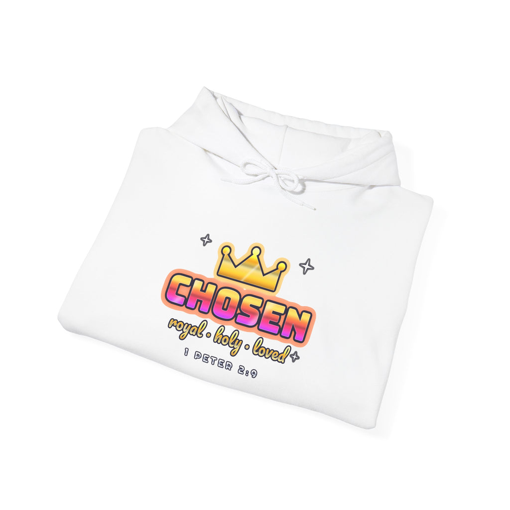 Chosen — Adult Christian Hoodie | Black & White