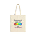 Don’t Make Me Get My Sling — Christian Cotton Canvas Tote Bag