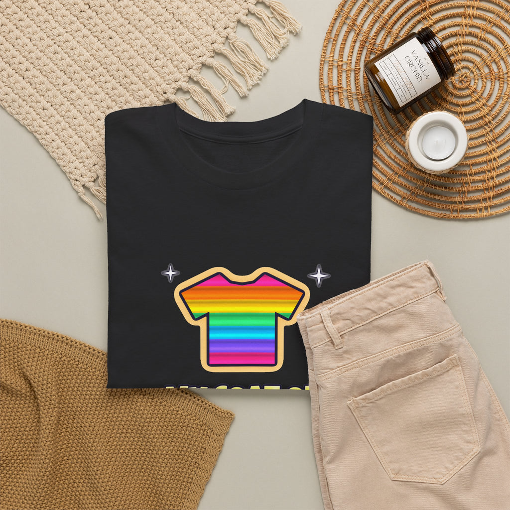 Coat of Many Colours — Adult Christian T-Shirt | Black & White