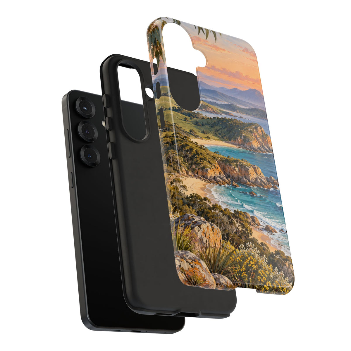 Coastal Sunrise | Tough Phone Case | iPhone, Samsung & Pixel | Magnetica