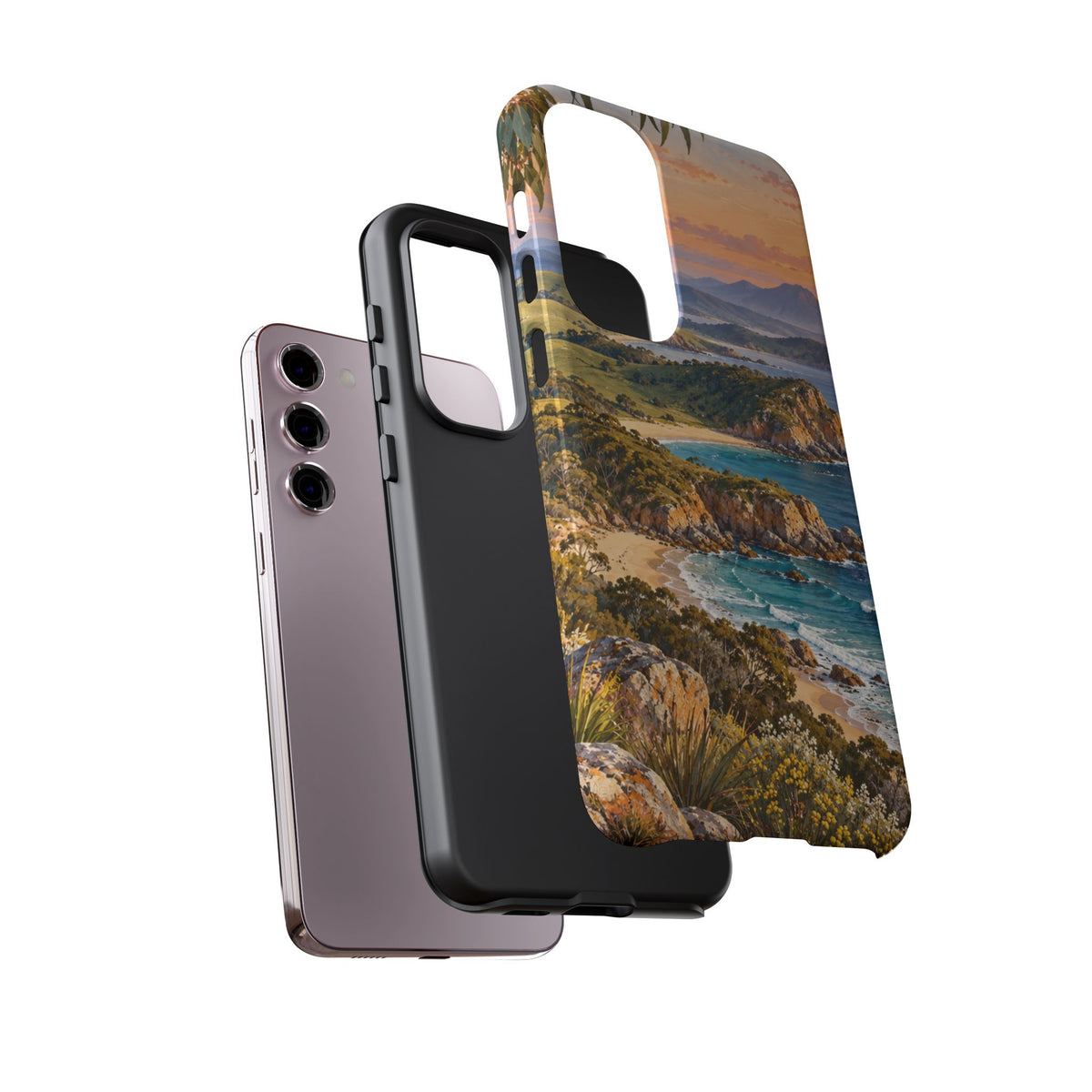 Coastal Sunrise | Tough Phone Case | iPhone, Samsung & Pixel | Magnetica