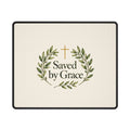 Saved by Grace | Stitched Edge Desk Mat | Magnetica