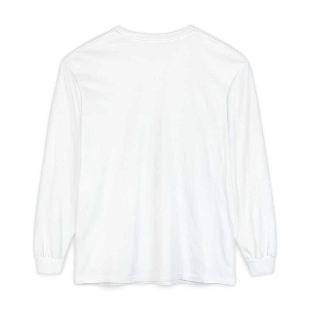 Eucalyptus & Wildflowers | Unisex Garment-dyed Long Sleeve T-Shirt | Magnetica