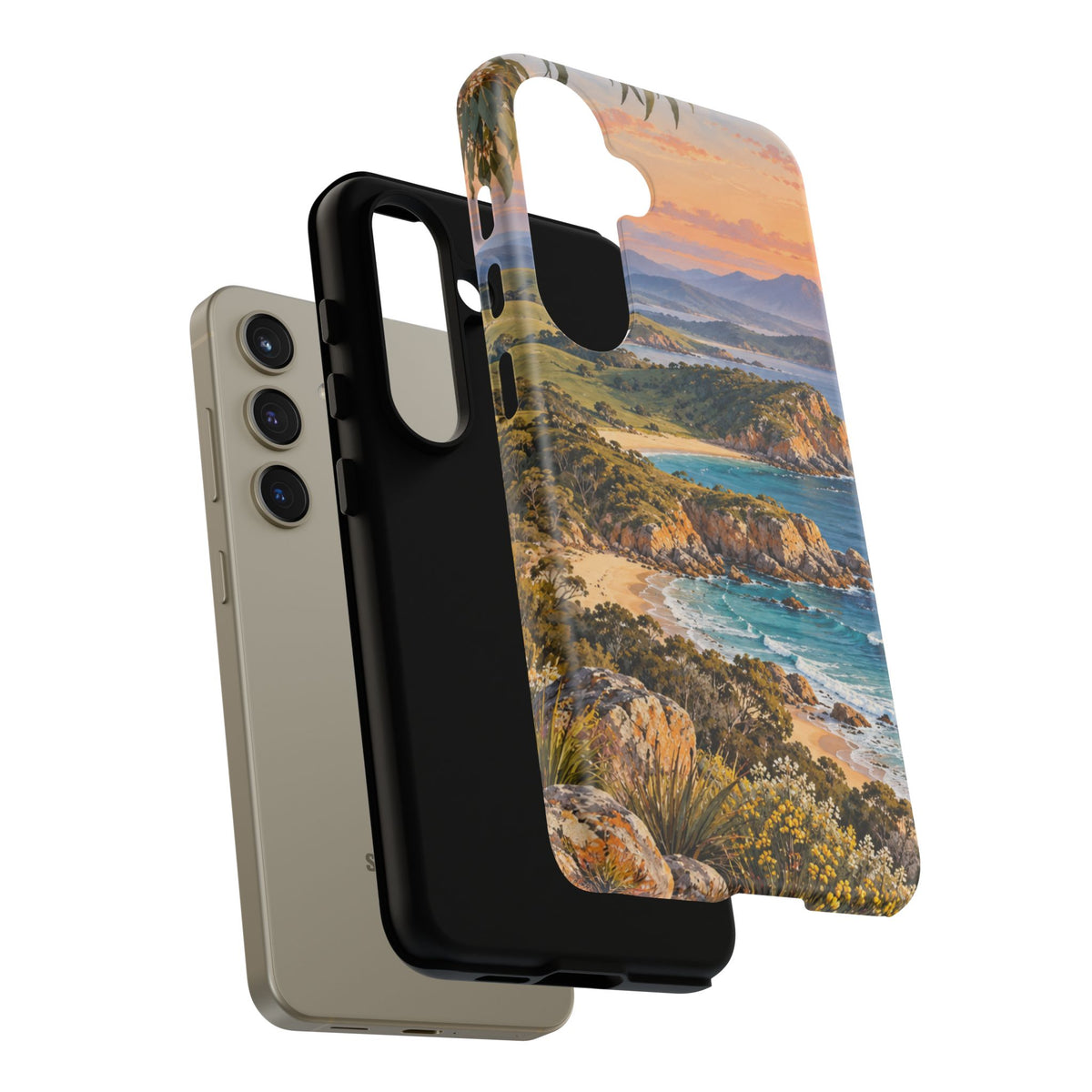 Coastal Sunrise | Tough Phone Case | iPhone, Samsung & Pixel | Magnetica