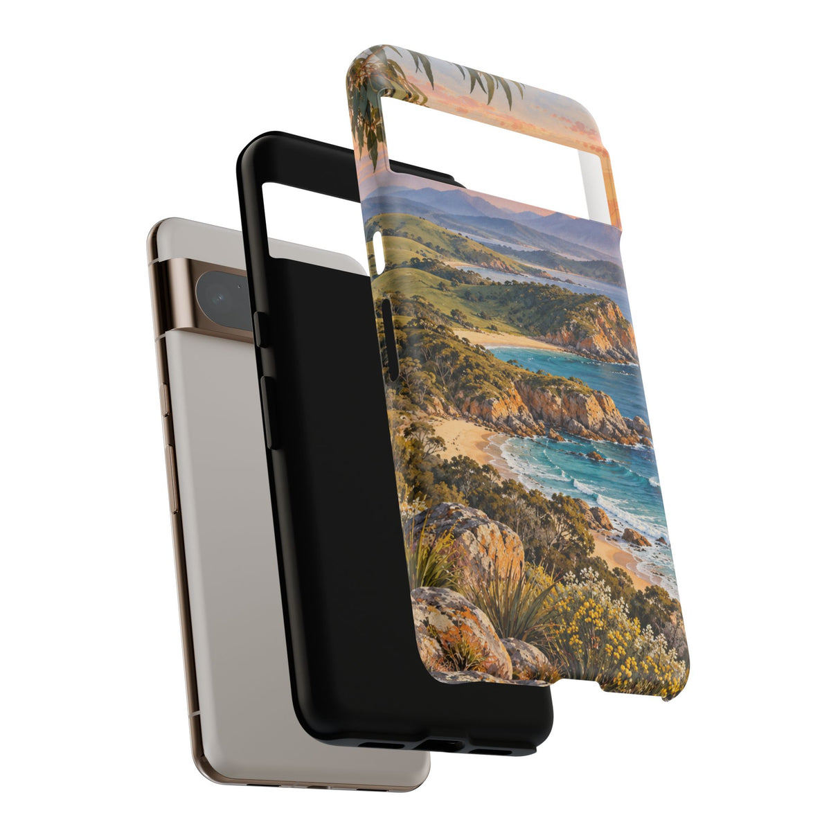 Coastal Sunrise | Tough Phone Case | iPhone, Samsung & Pixel | Magnetica