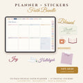 Faith Planner + Stickers Bundle – Digital Christian Planner & 67 GoodNotes Stickers