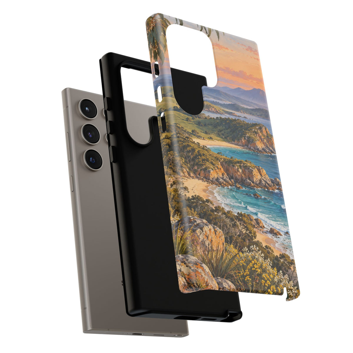 Coastal Sunrise | Tough Phone Case | iPhone, Samsung & Pixel | Magnetica