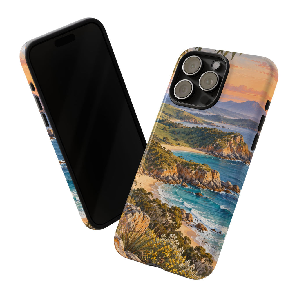 Coastal Sunrise | Tough Phone Case | iPhone, Samsung & Pixel | Magnetica