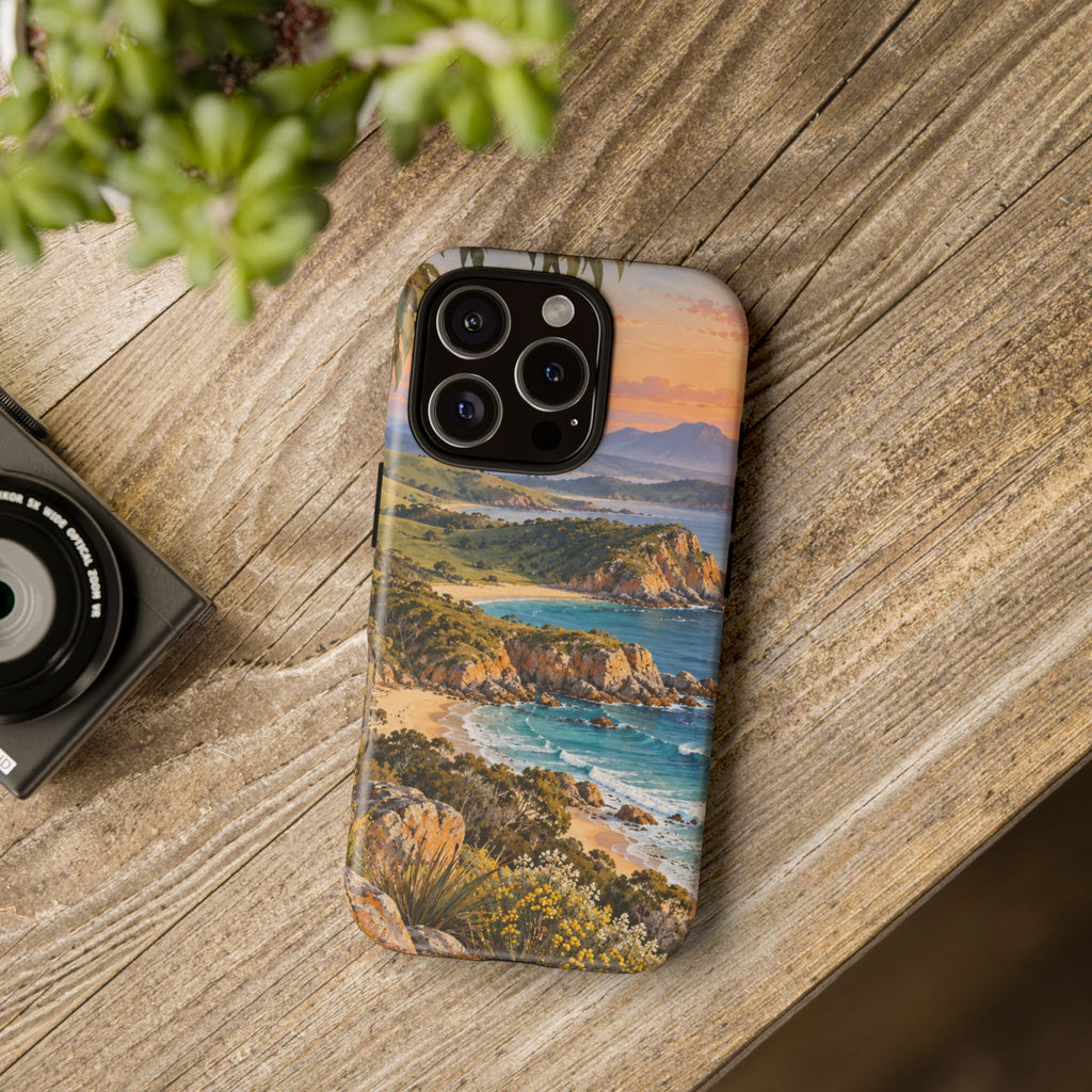 Coastal Sunrise | Tough Phone Case | iPhone, Samsung & Pixel | Magnetica