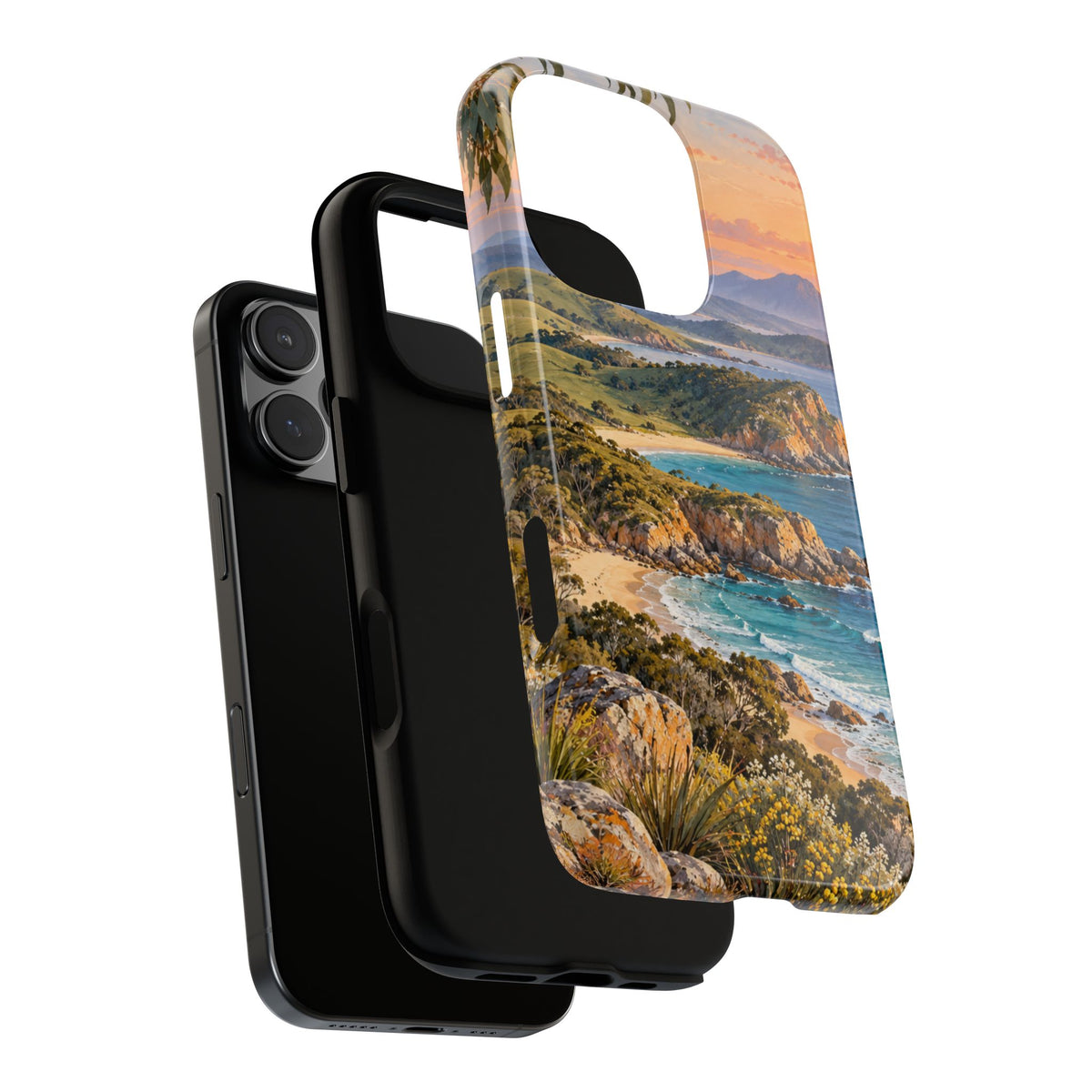 Coastal Sunrise | Tough Phone Case | iPhone, Samsung & Pixel | Magnetica