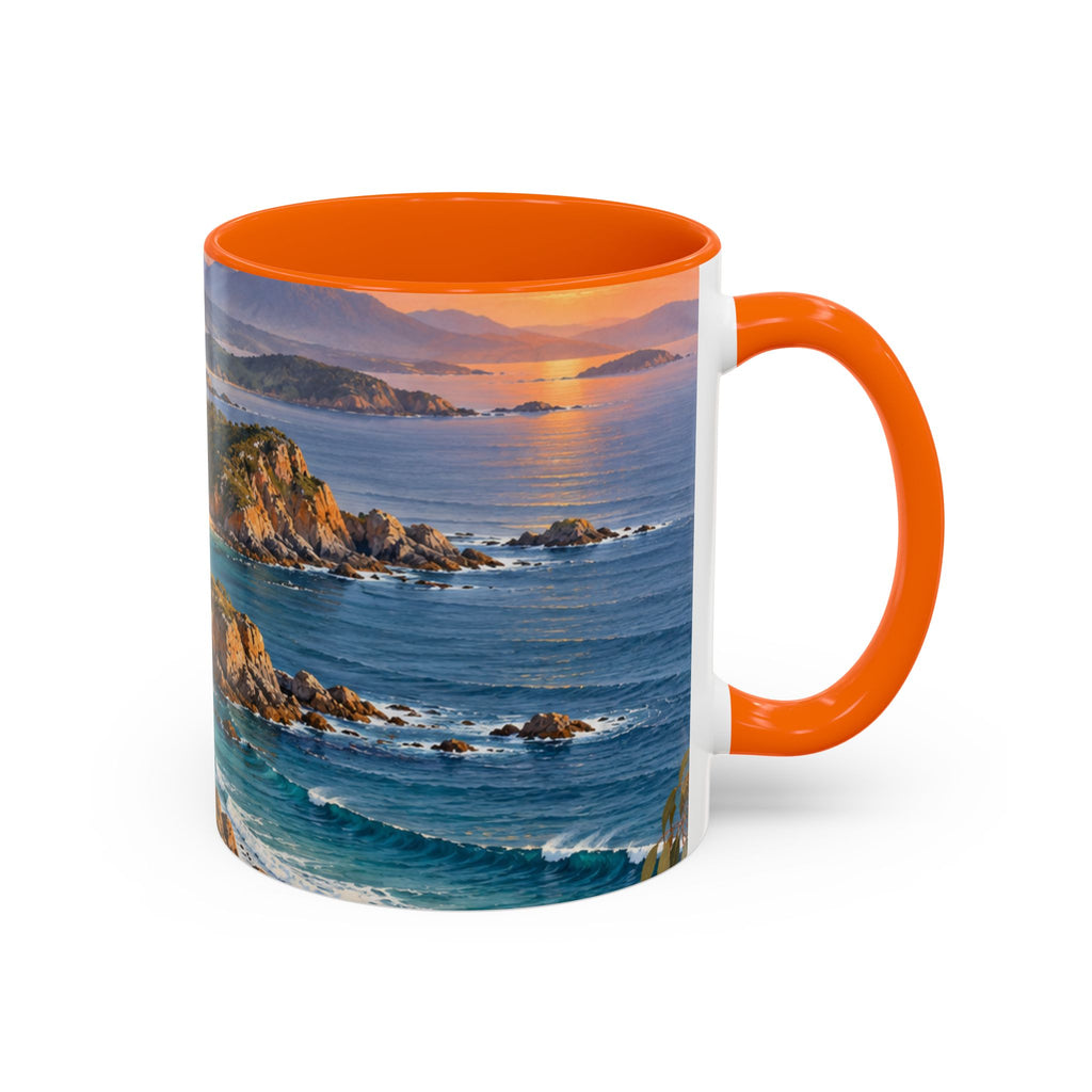 Coastal Sunrise | Accent Mug — 11oz | Magnetica