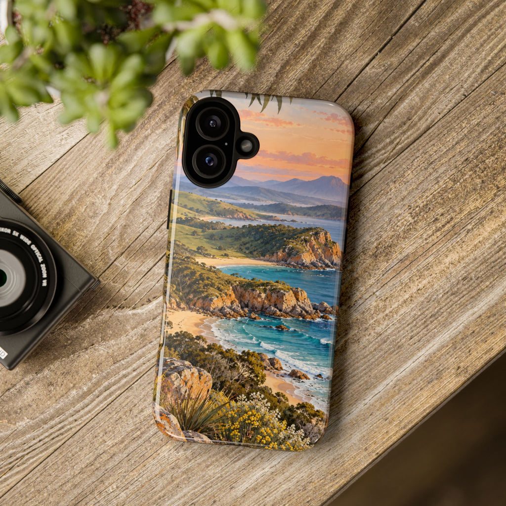 Coastal Sunrise | Tough Phone Case | iPhone, Samsung & Pixel | Magnetica