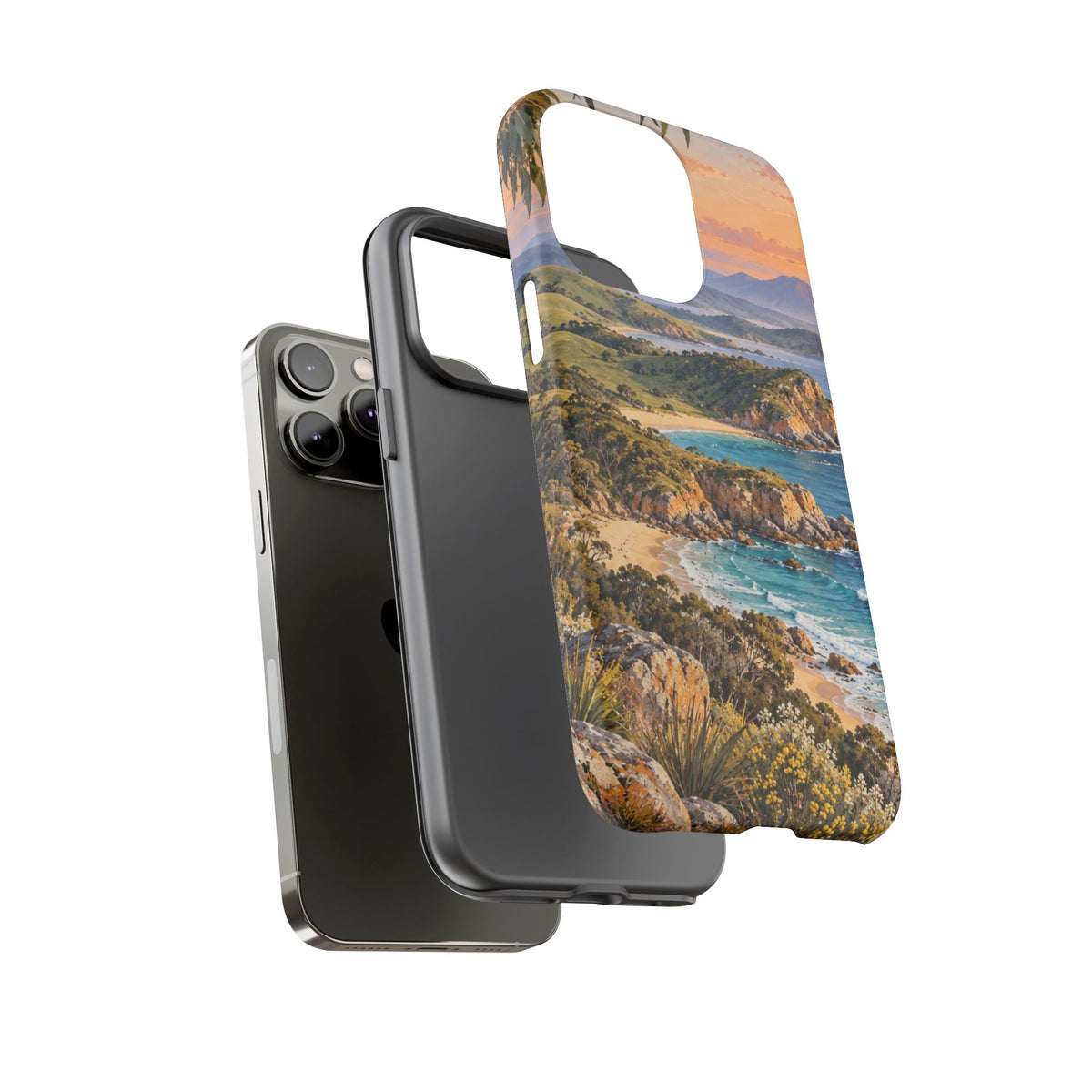 Coastal Sunrise | Tough Phone Case | iPhone, Samsung & Pixel | Magnetica