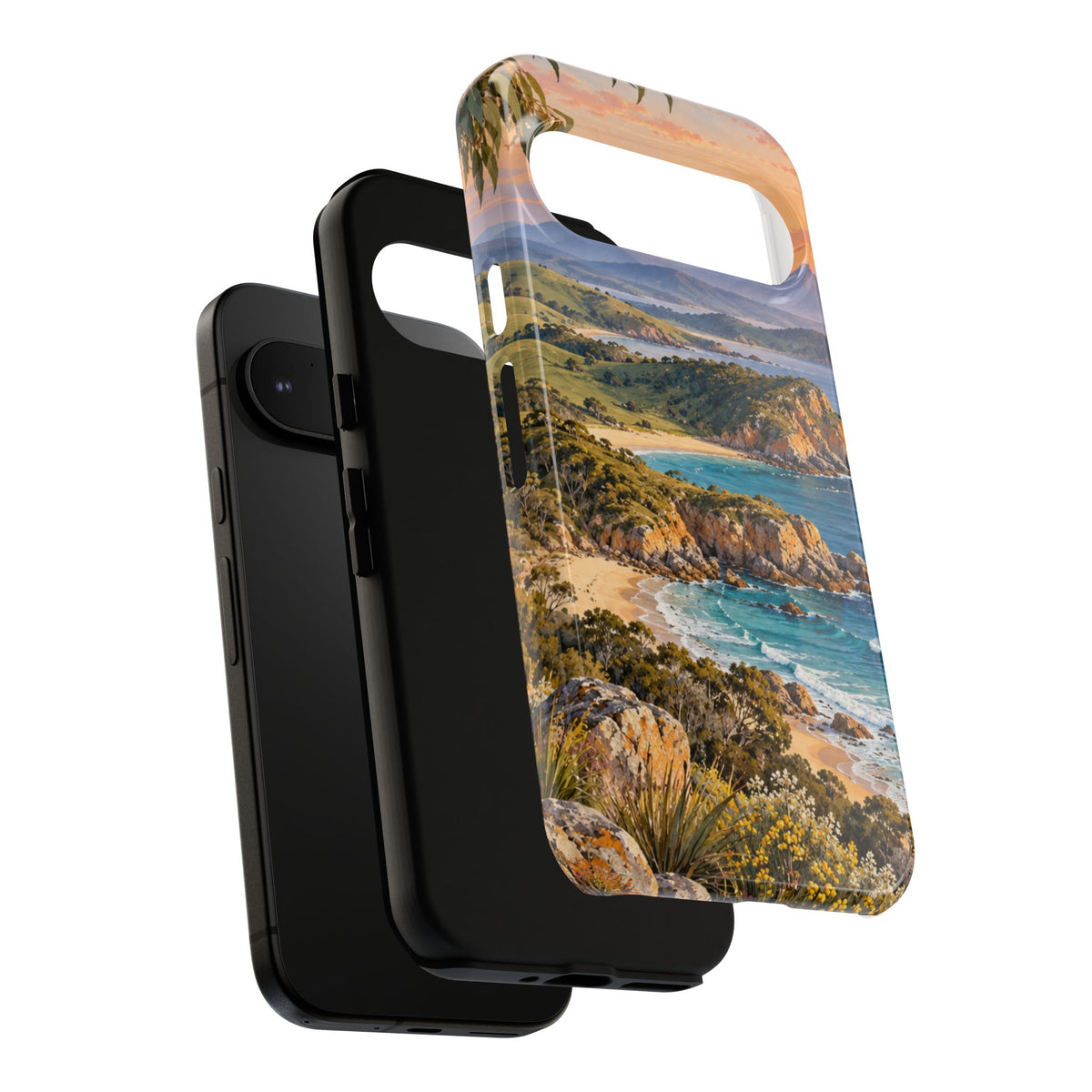 Coastal Sunrise | Tough Phone Case | iPhone, Samsung & Pixel | Magnetica