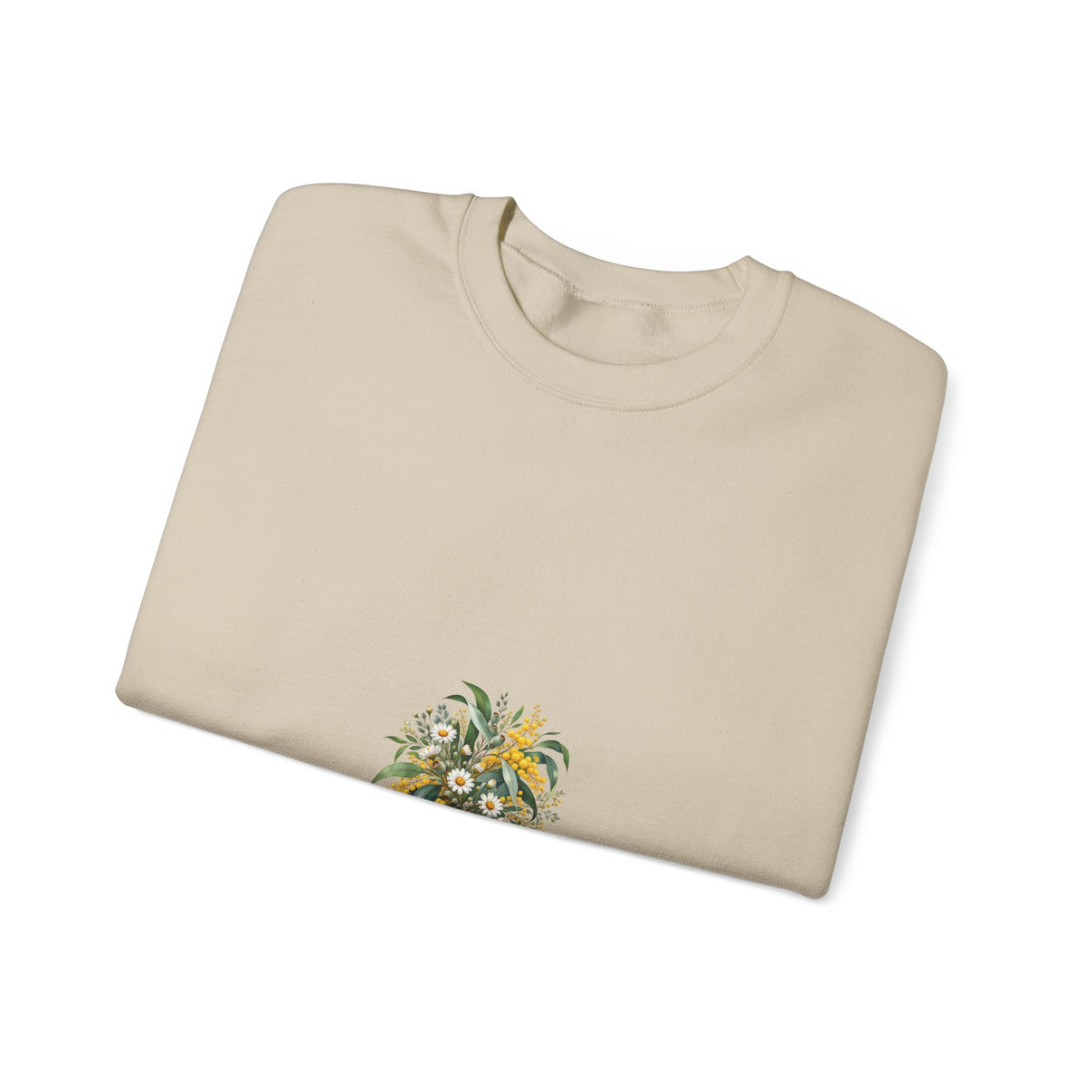 Eucalyptus & Wildflowers | Unisex Crewneck Sweatshirt | Magnetica