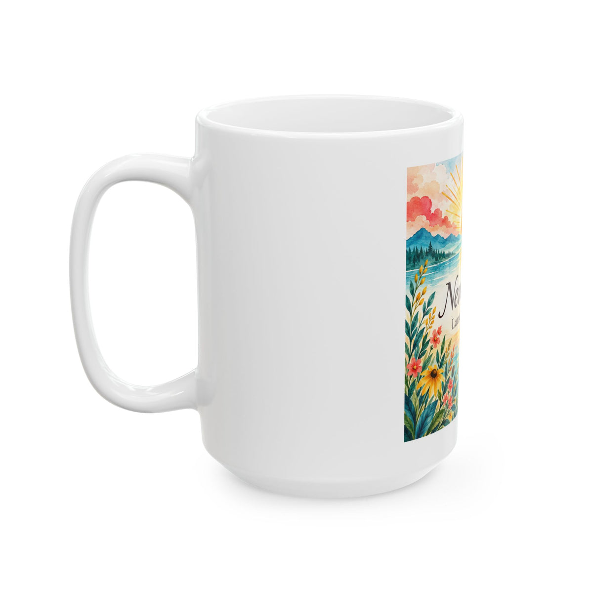 New Mercies Sunrise Ceramic Mug | Lamentations 3:23 | Magnetica