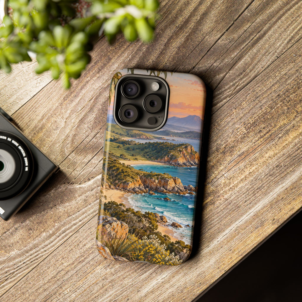 Coastal Sunrise | Tough Phone Case | iPhone, Samsung & Pixel | Magnetica