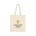 Walk By Faith — Christian Cotton Canvas Tote Bag