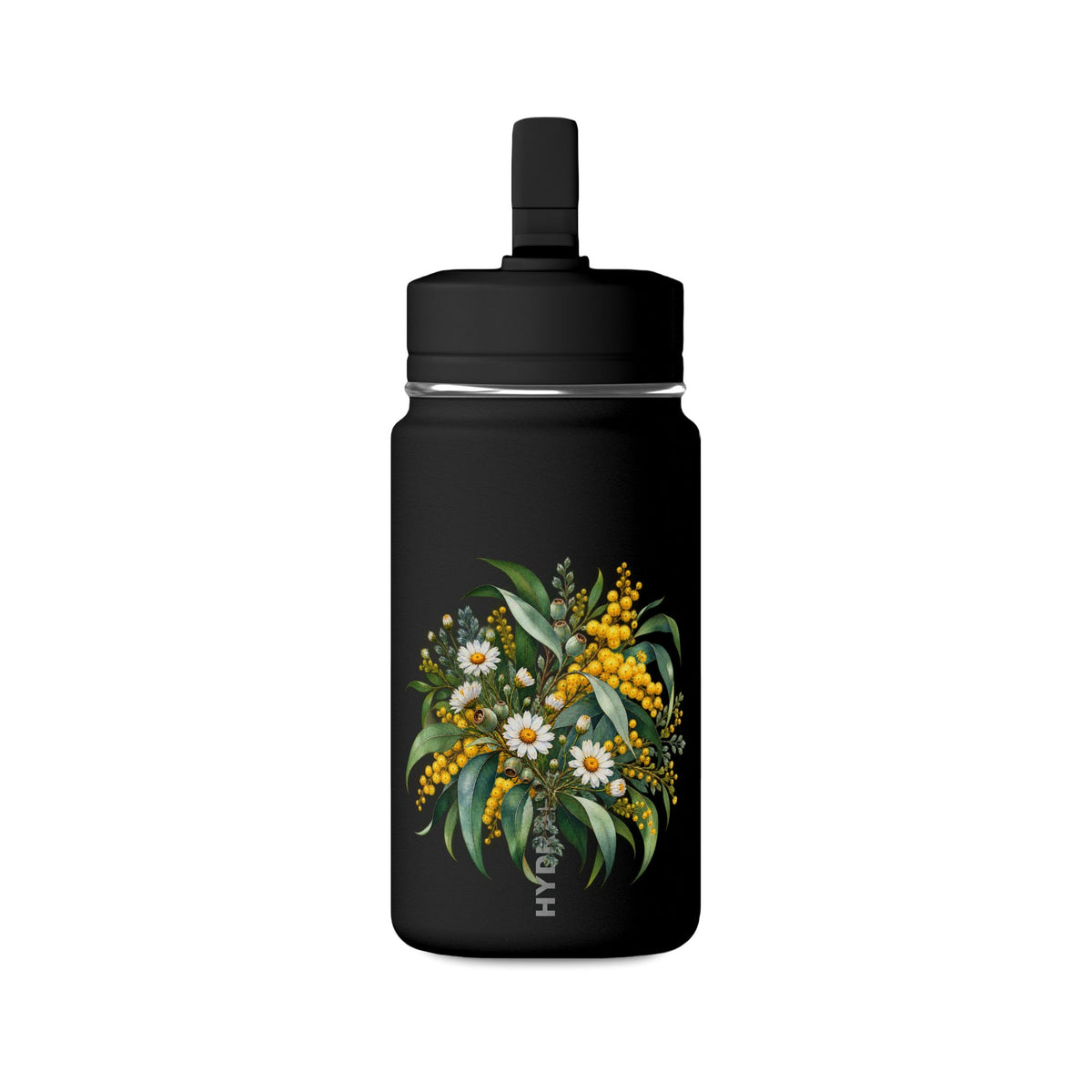 Eucalyptus & Wildflowers | Mini Water Bottle, 14oz | Magnetica