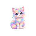 Magnetica Kids – Rainbow Kitten Stickers