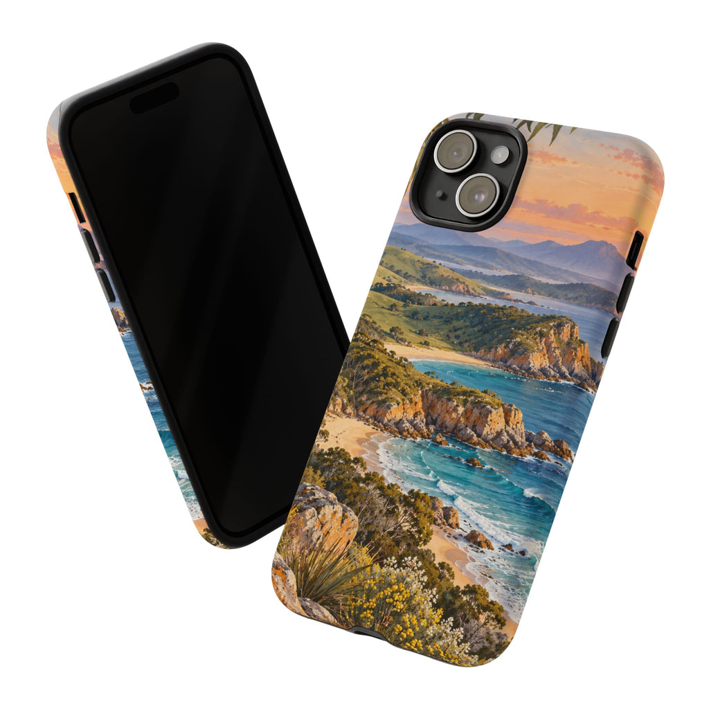 Coastal Sunrise | Tough Phone Case | iPhone, Samsung & Pixel | Magnetica