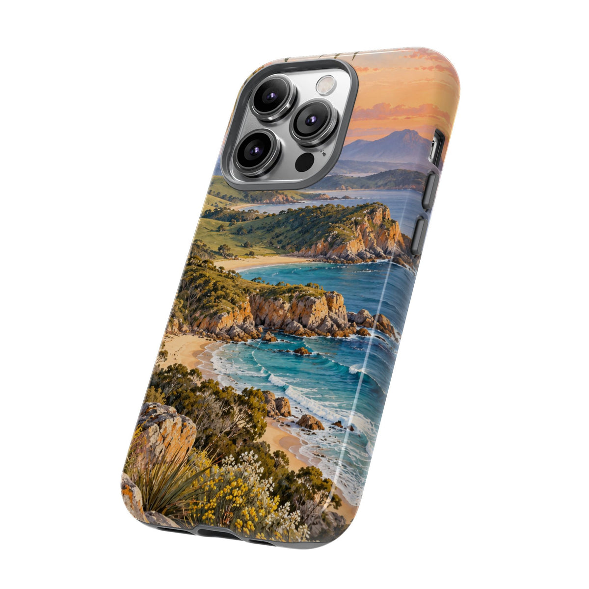 Coastal Sunrise | Tough Phone Case | iPhone, Samsung & Pixel | Magnetica