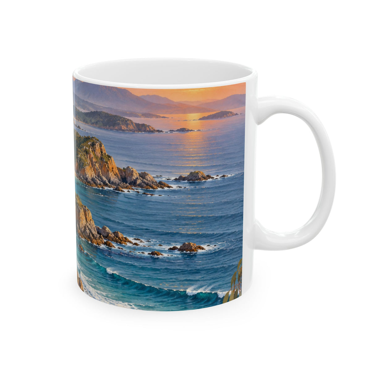 Coastal Sunrise | Ceramic Mug | Magnetica