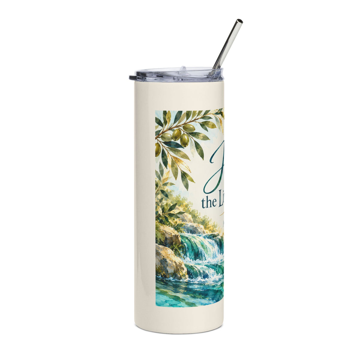 Jesus the Living Water | Stainless Steel Tumbler, 20oz | Magnetica