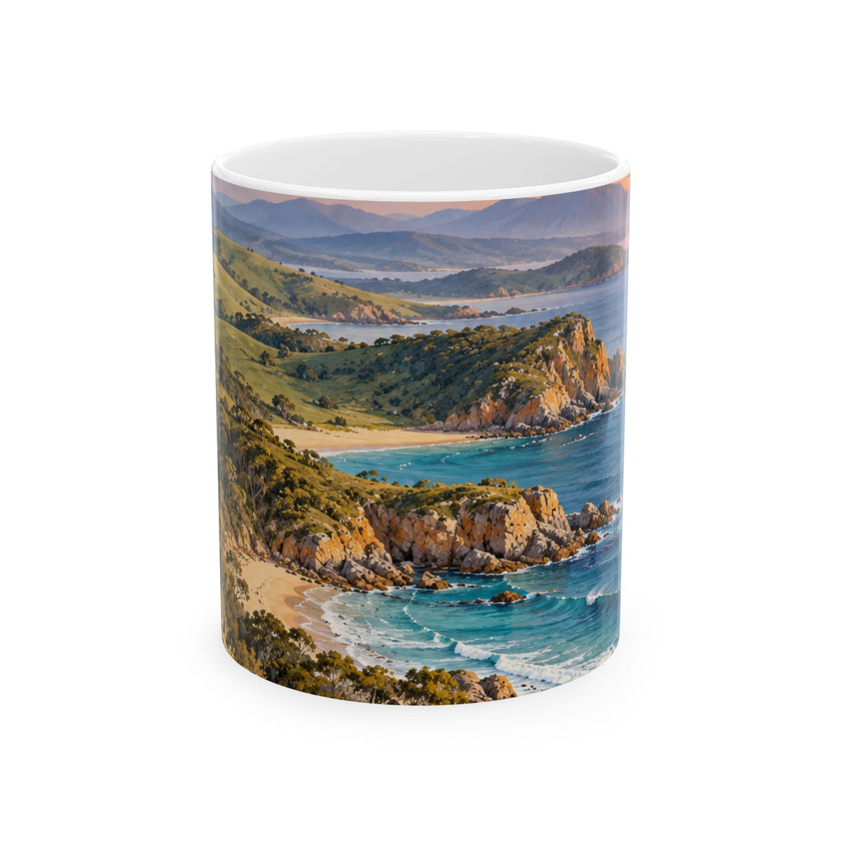Coastal Sunrise | Ceramic Mug | Magnetica