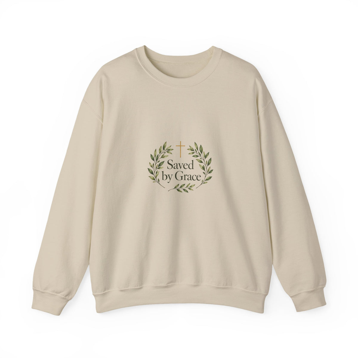 Saved by Grace Botanical Crewneck Sweatshirt | Magnetica