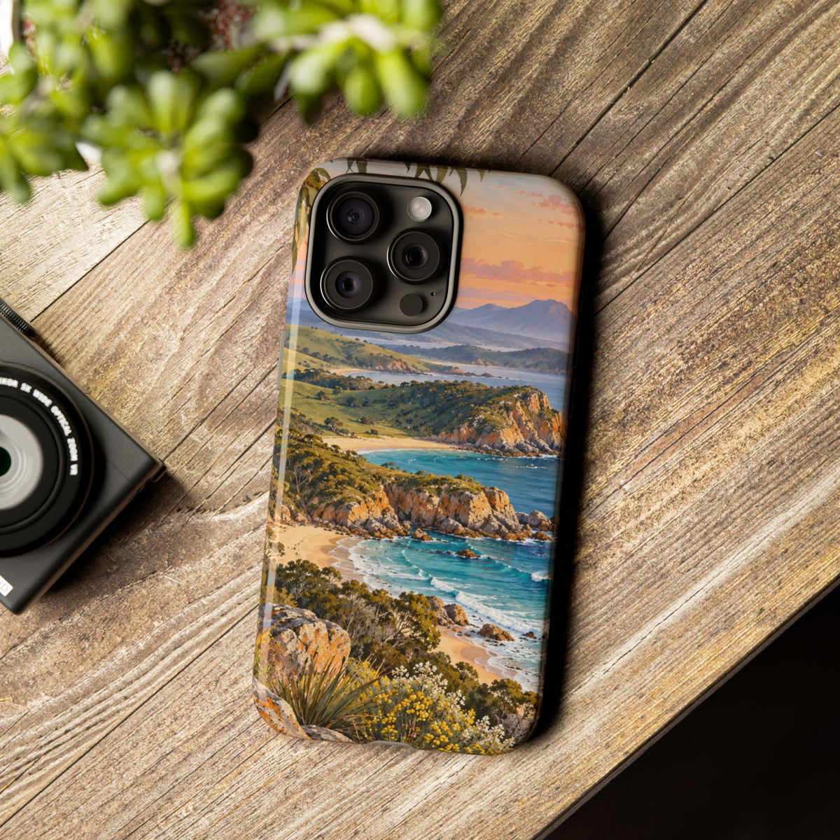 Coastal Sunrise | Tough Phone Case | iPhone, Samsung & Pixel | Magnetica