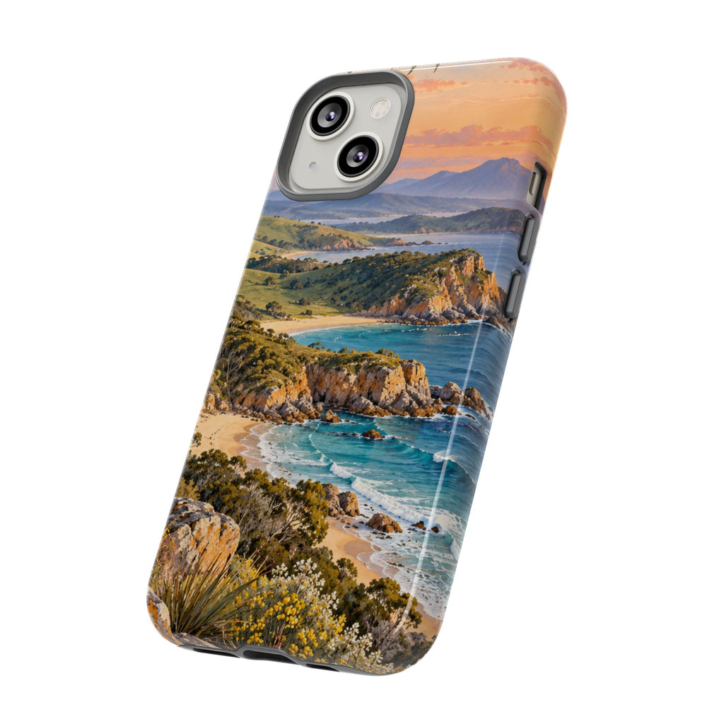 Coastal Sunrise | Tough Phone Case | iPhone, Samsung & Pixel | Magnetica