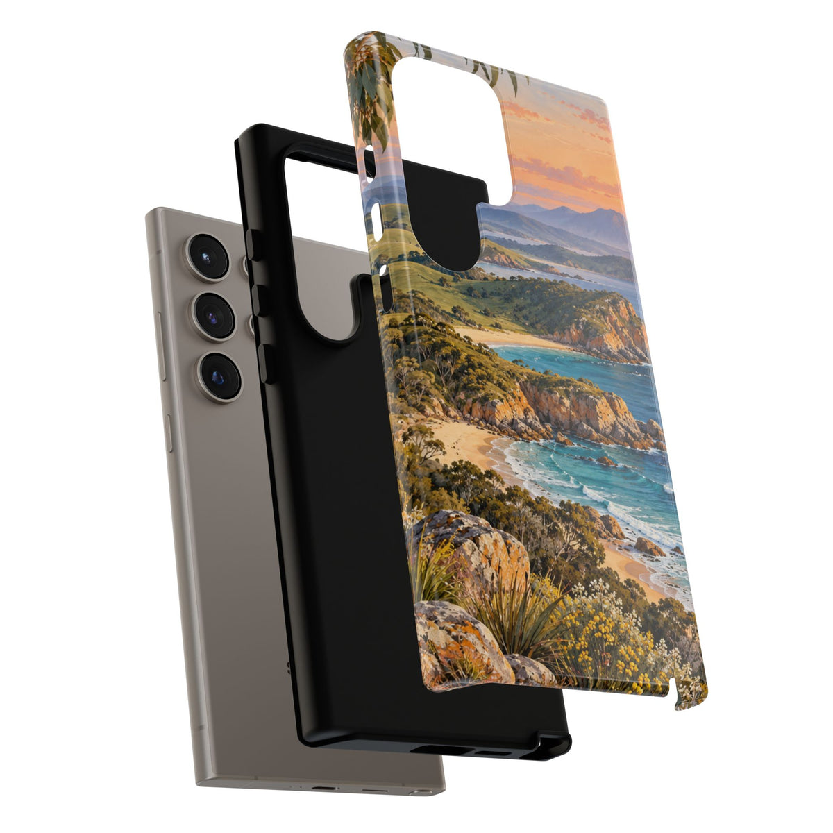 Coastal Sunrise | Tough Phone Case | iPhone, Samsung & Pixel | Magnetica