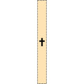 Faithful Cross | Rectangle Bar Keychain | Magnetica
