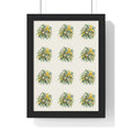 Eucalyptus & Wildflowers | Framed Wall Art | Magnetica