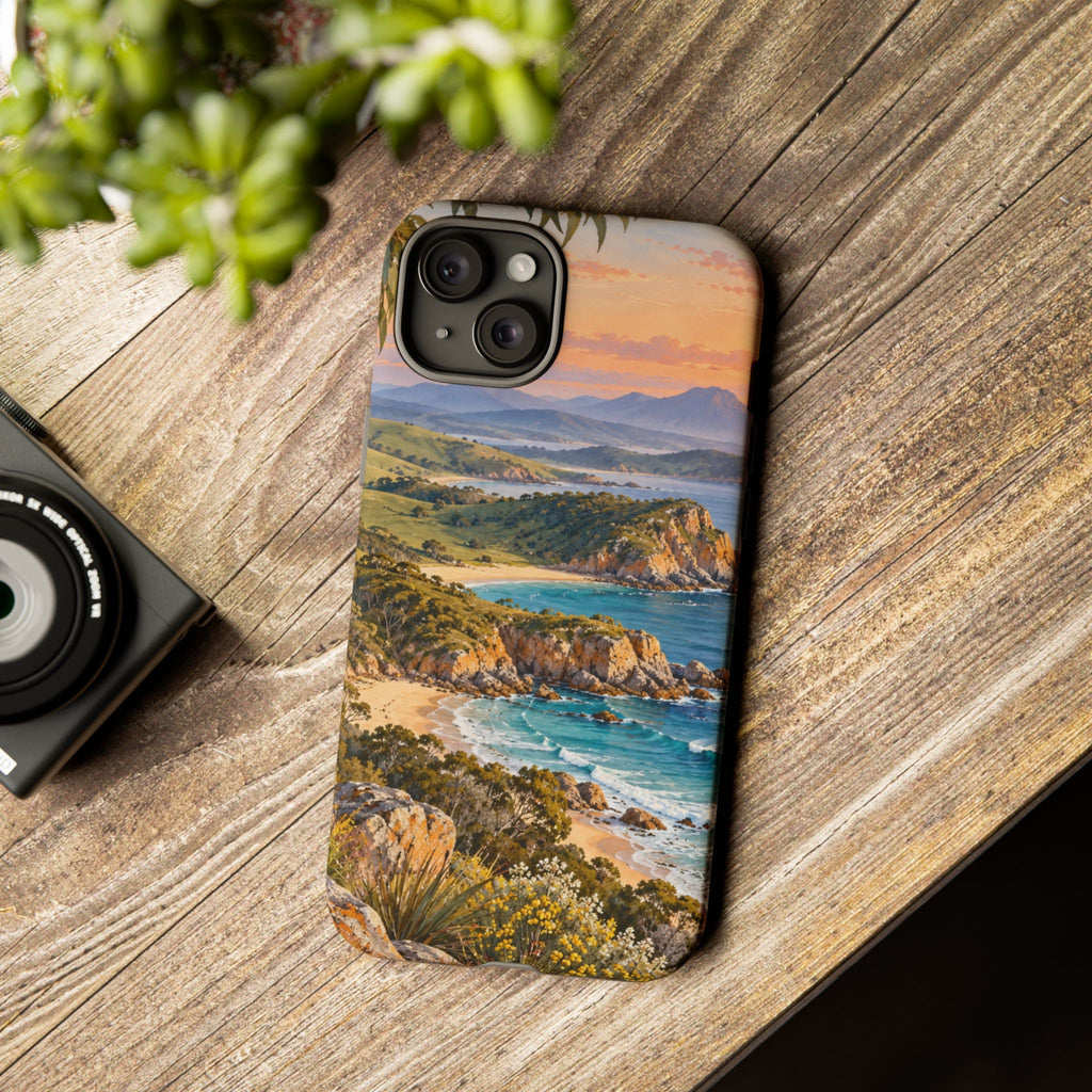Coastal Sunrise | Tough Phone Case | iPhone, Samsung & Pixel | Magnetica