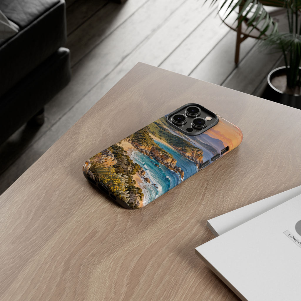 Coastal Sunrise | Tough Phone Case | iPhone, Samsung & Pixel | Magnetica