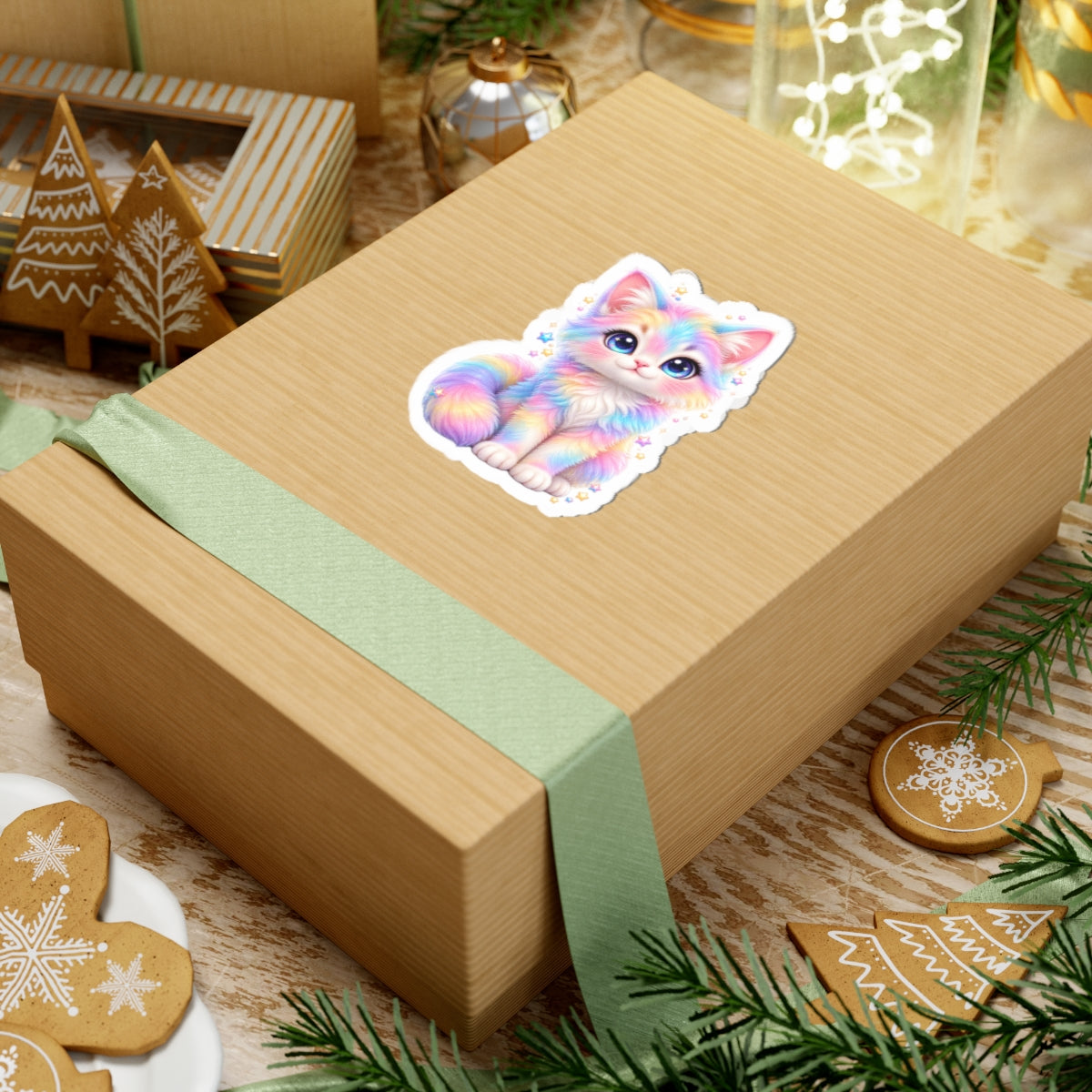Magnetica Kids – Rainbow Kitten Stickers